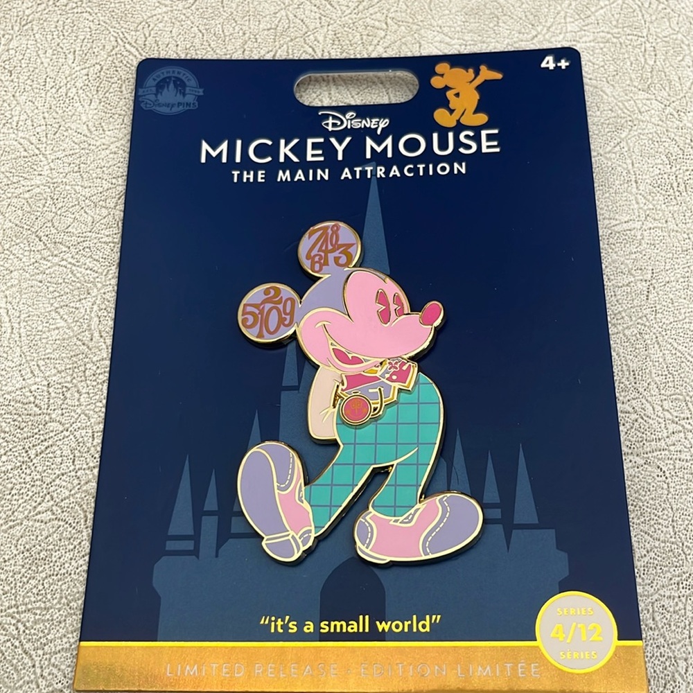 Disney it’s a small world main attraction pin